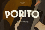 Porito - 14 Fonts, a Sans Serif Font by Nasir Udin (Thumbnail 1 of 17)