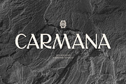 Carmana Sans Display Font, a Sans Serif Font by Hishand Studio (Thumbnail 1 of 10)