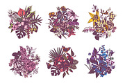 Hand drawn floral super set, a Decorative Illustration by handsketched (Thumbnail 3 of 5)