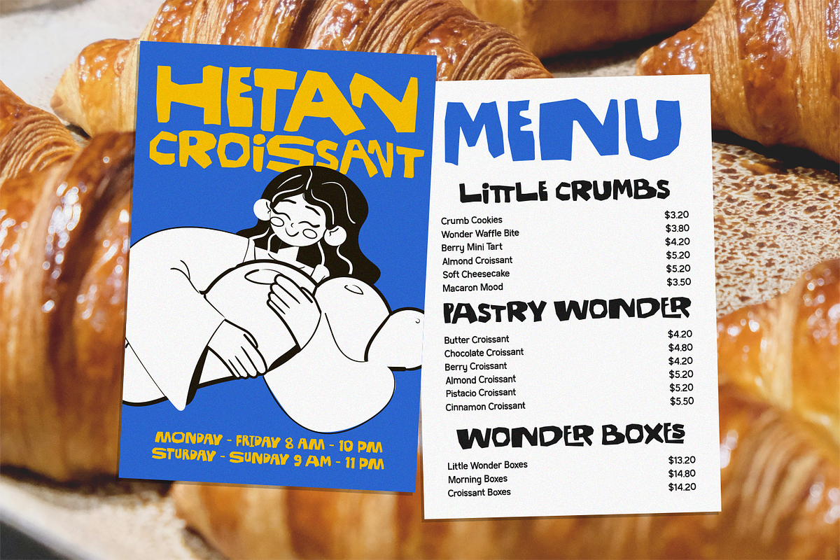 Cutout Chaos – Quirky Cutout Font, a Handwritten Font by shineink.designlab (Photo 6 of 12)