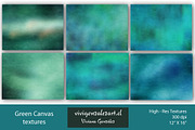 Green Canvas Textures, a Texture Graphic by ViviGonzalezArt (Thumbnail 1 of 4)