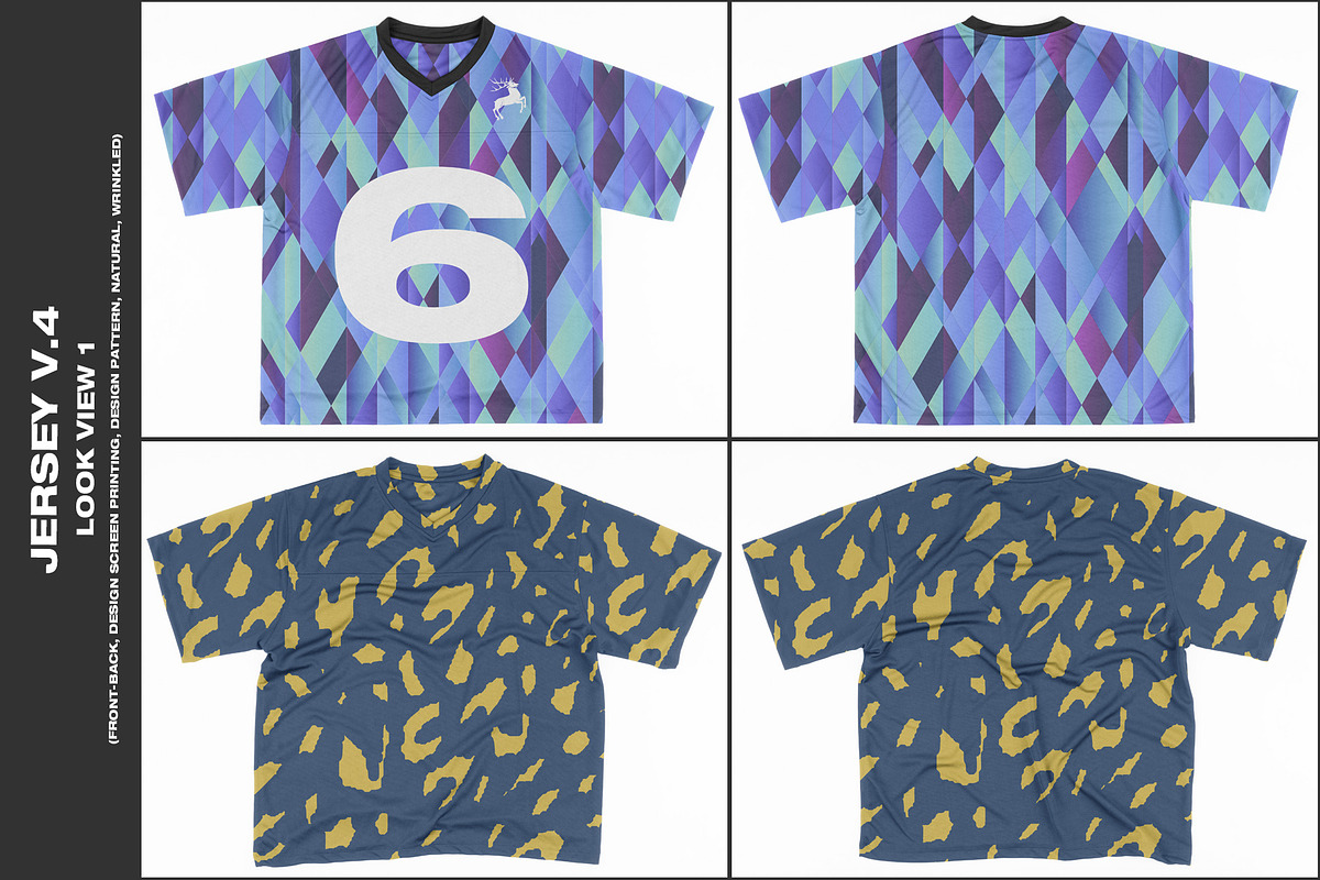 Jersey V.4 - Mockup, a Shirt Mockup by DaldSgh (Photo 5 of 17)