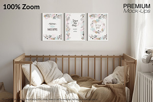 Nursery 44 Frames & Wallpaper