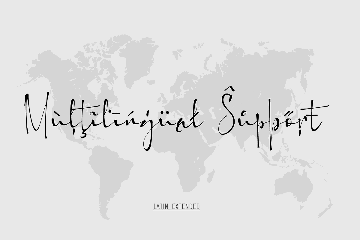 Kutaraja, a Script Font by BaronWNM (Photo 7 of 10)