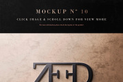 10 Deluxe Front Logo Mockups - V1, an Advertising Mockup by Asylab (Thumbnail 17 of 18)