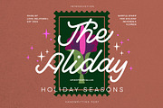 Aliday - Holiday Handwriting Type, a Handwritten Font by delipensil (Thumbnail 8 of 8)
