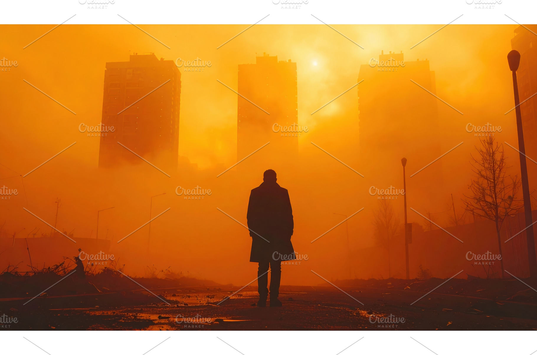 A lone figure walks through, a Person Photo by Igor Tichonow