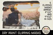 Dry Paint Photoshop Clipping Masks, an Object Graphic by Clikchic Designs (Thumbnail 4 of 6)