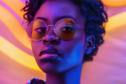 109 Fashion models in sunglasses, a Beauty & Fashion Photo by Handmadefont (Thumbnail 24 of 113)