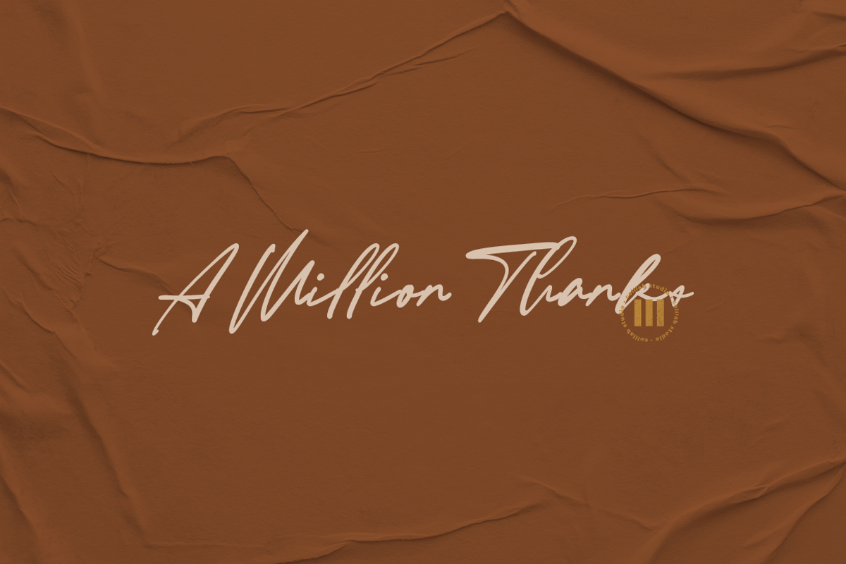 Black Lagoon | An Authentic Script, a Script Font by Colllab Studio (Photo 12 of 12)