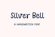 Silver bell- Handwritten font, a Handwritten Font by Sk designs (Thumbnail 1 of 6)