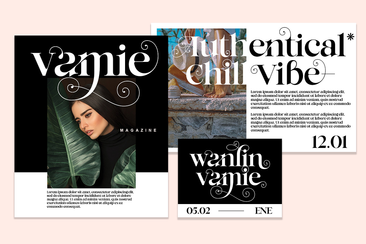 Premium Montage, a Serif Font by NYDESIGN (Photo 2 of 9)