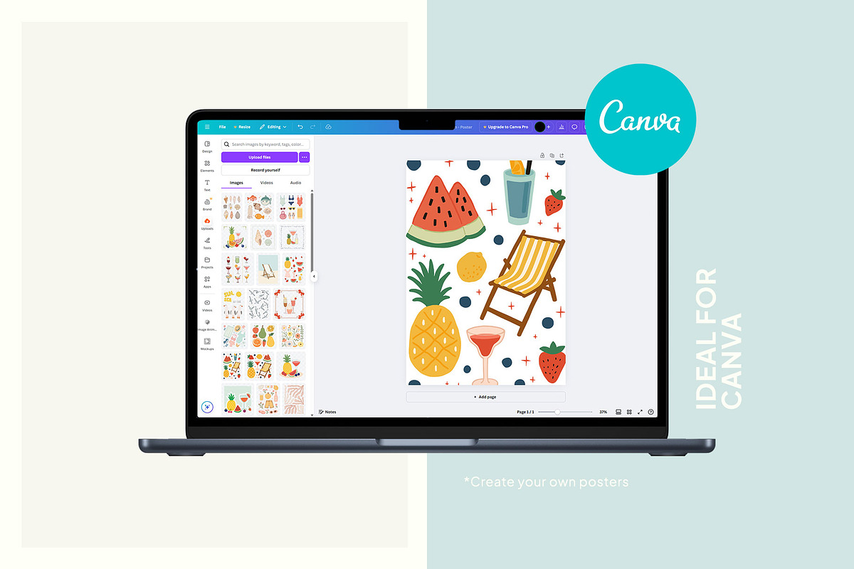 Summer Vibe | Wall Art Creator, an Object Graphic by Leleka.Store (Photo 15 of 19)