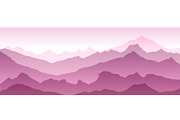mountains illustration vector, a Texture Illustration by Rommeo79 (Thumbnail 5 of 8)