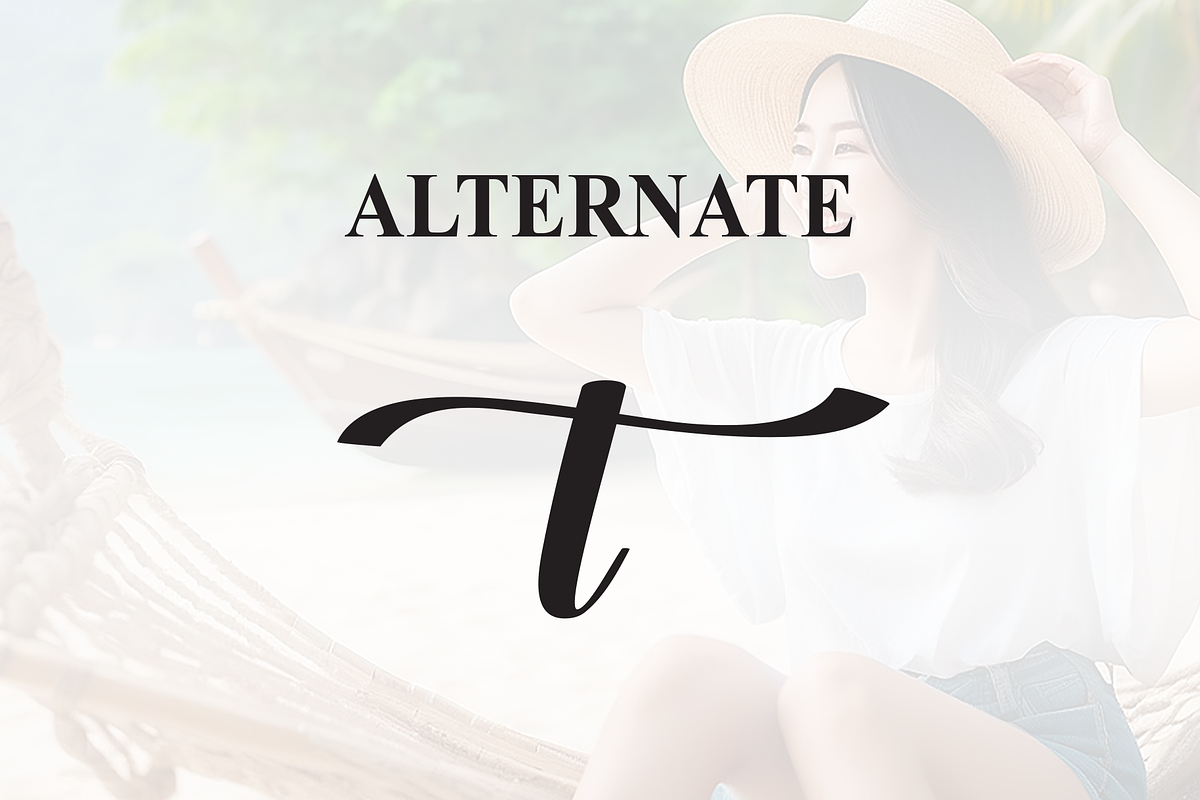 Vacation | Script Font, a Handwritten Font by Scratchones (Photo 8 of 8)