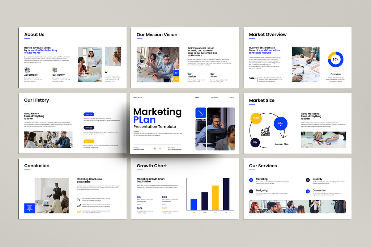 Marketing Plan Presentation Template