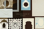 Embossed Papers, Frames and Collage, a Background Graphic by Laras Wonderland (Thumbnail 2 of 15)