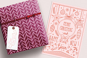 Christmas and New Year cards, a Card Template by Good Studio (Thumbnail 7 of 8)