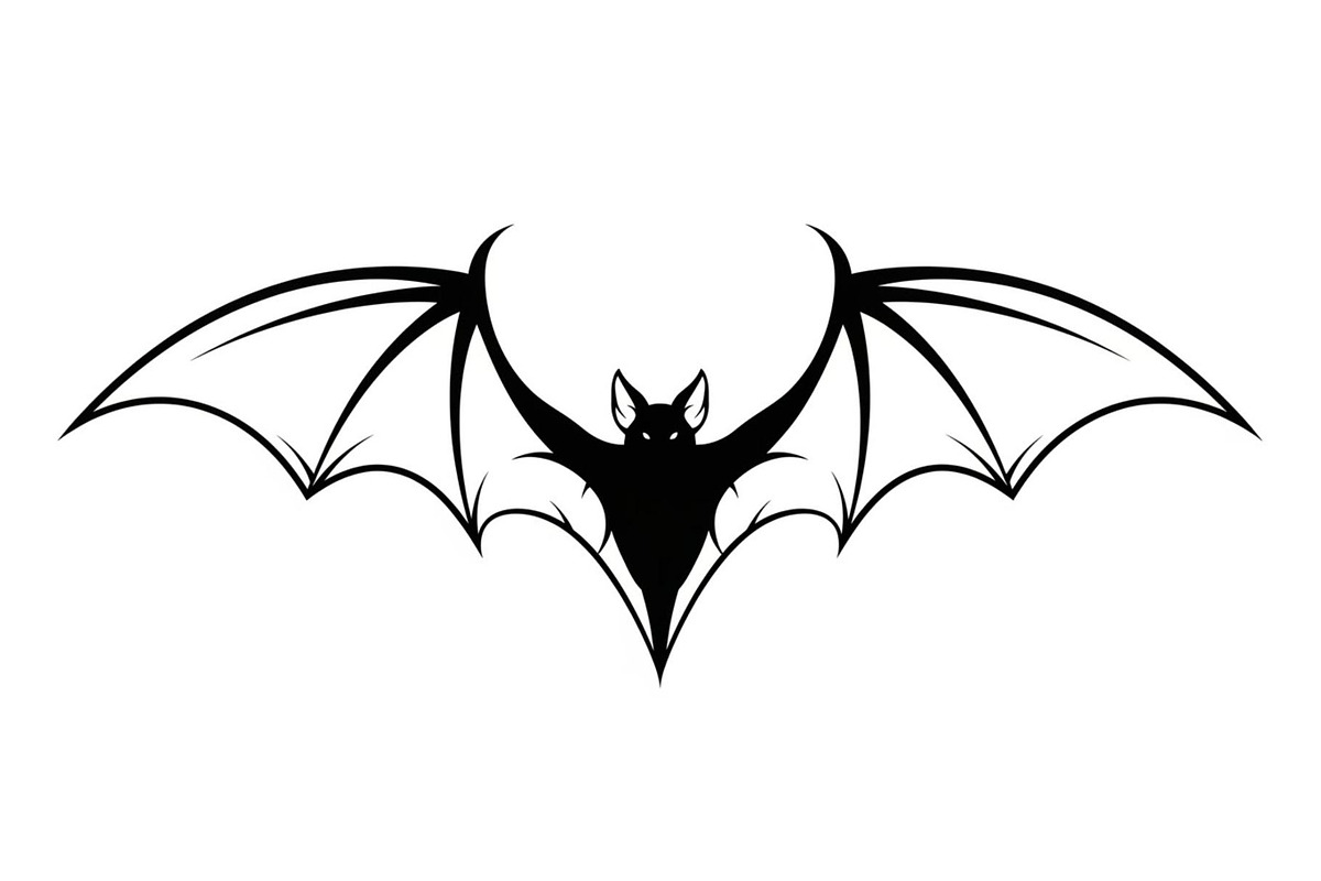 Minimal Horror Bat Silhouette Bundle, an Illustration by Designs_River (Photo 46 of 51)