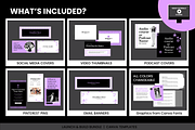 Typography Canva Branding Bundle, a Social Media Template by WorkShy Studio (Thumbnail 3 of 21)