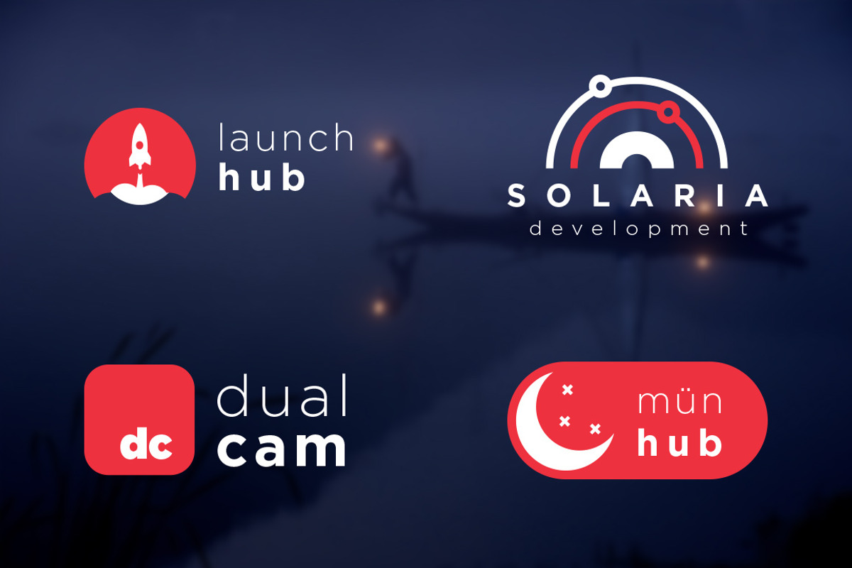 10 Futuristic / Minimalist Logo Pack, a Branding & Logo Template by fortyfive (Photo 3 of 7)