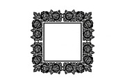 Floral Decorative Frame Vector Bundl, an Illustration by musafir_fashion (Thumbnail 46 of 51)