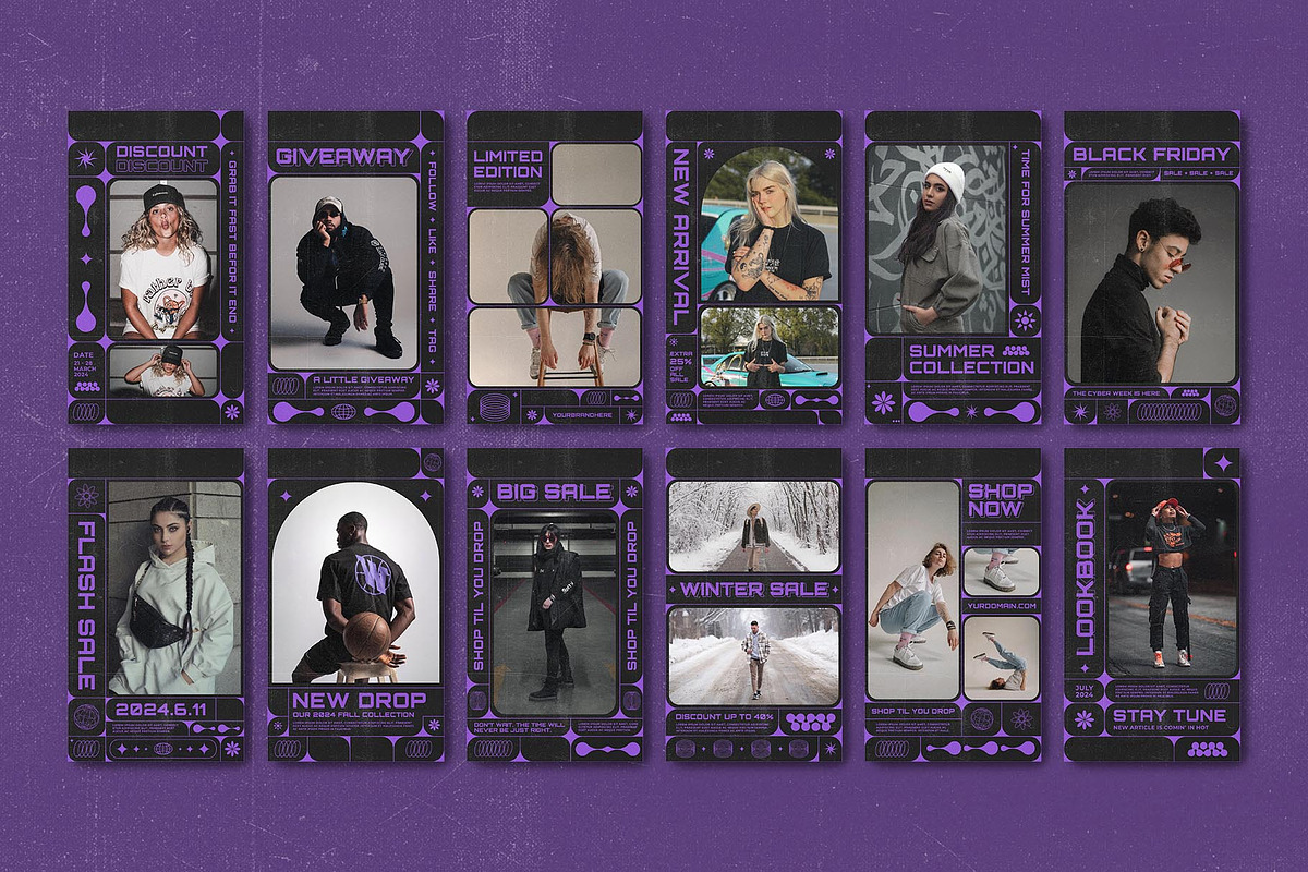 Pandora - Instagram Templates, a Social Media Template by Rakyu (Photo 4 of 7)