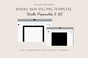 Kindle Paperwhite 5 SE Skin Template, a Graphic by STUDIO REFINERY (Thumbnail 2 of 5)