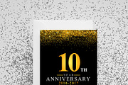 Anniversary Invitation+Rsvp Template, a Card Template by graphicforest (Thumbnail 4 of 4)