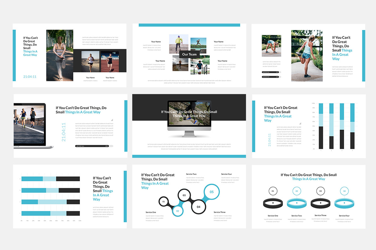 Running - Sport Google Slide, a Presentation Template by naulicreative (Photo 3 of 4)
