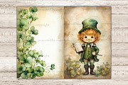 Cute Leprechaun Ephemera, a Seasonal Illustration by GlamArtZhanna (Thumbnail 5 of 10)