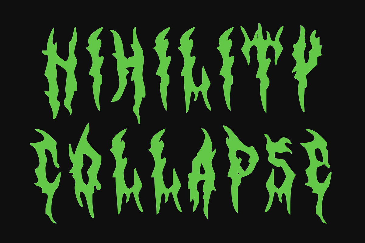 CS Damage Drawn, a Blackletter Font by Craft Supply Co. (Photo 2 of 8)
