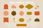 70s Retro Hippie Graphics, an Illustration by Summit Avenue (Thumbnail 2 of 8)