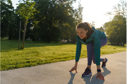 Full lenght portrait of beautiful, a Sports & Recreation Photo by HalfPoint