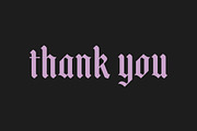 Pleasure | Modern Blackletter, a Blackletter Font by Muntab_Art (Thumbnail 8 of 8)
