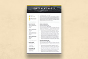 Resume Template, a Resume Template by DesignDevisers (Thumbnail 2 of 10)