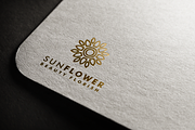 Sunflower logo design, a Branding & Logo Template by mouze_art (Thumbnail 2 of 4)