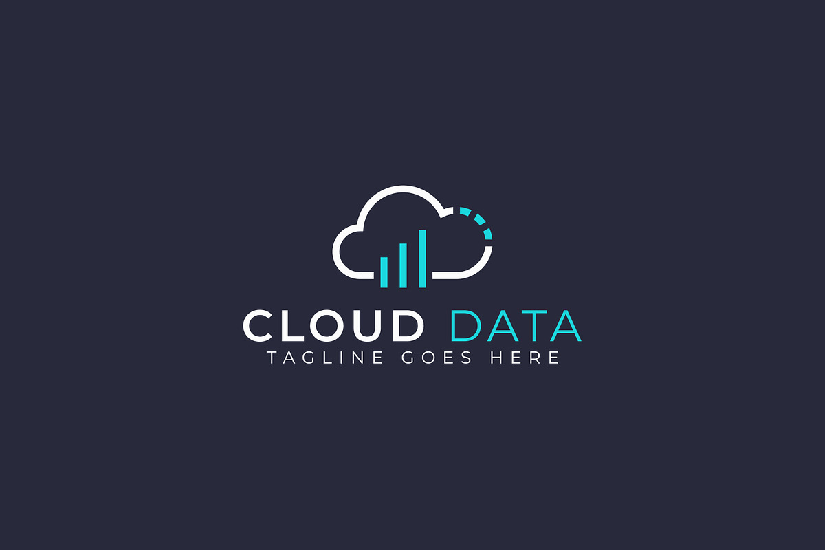 Analytics Cloud Data App Logo, a Branding & Logo Template by Signatoro (Photo 2 of 2)