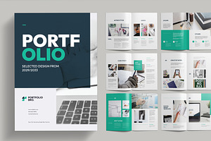 Graphic Design Portfolio, a Brochure Template by Pixelpick