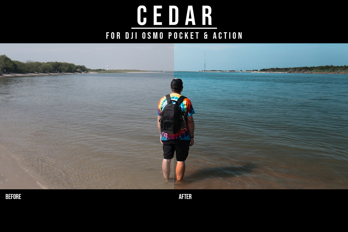 DJI OSMO | CEDAR LUT PACK preview 3