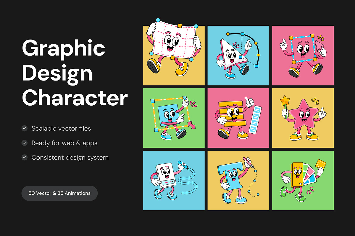 85 Flat Graphic Design Bundle, an Object Illustration by Vectors Market (Photo 1 of 9)