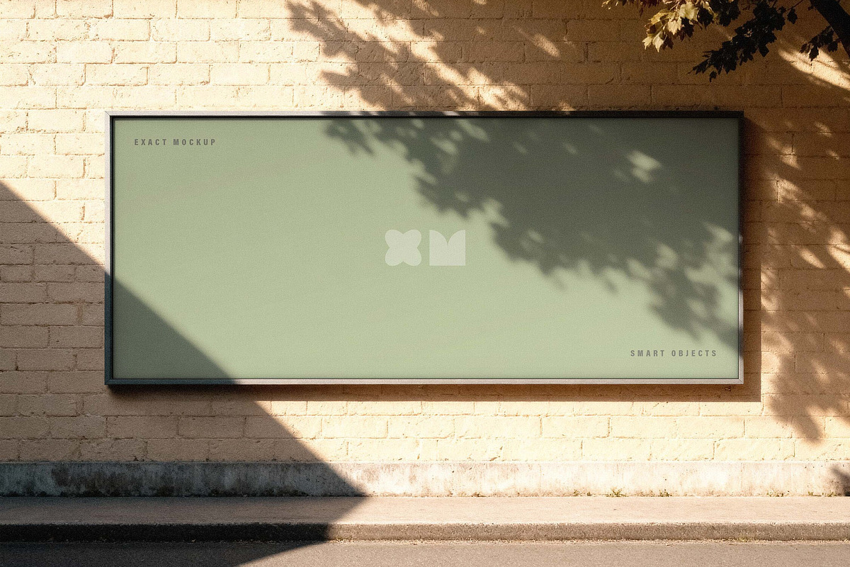 Outdoor Wall Billboard Mockup, an Advertising Mockup by Design Squad (Photo 1 of 4)