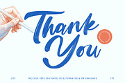Sketch Checkin  Modern Brush Font, a Script Font by Letterena Studios Script (Thumbnail 20 of 20)