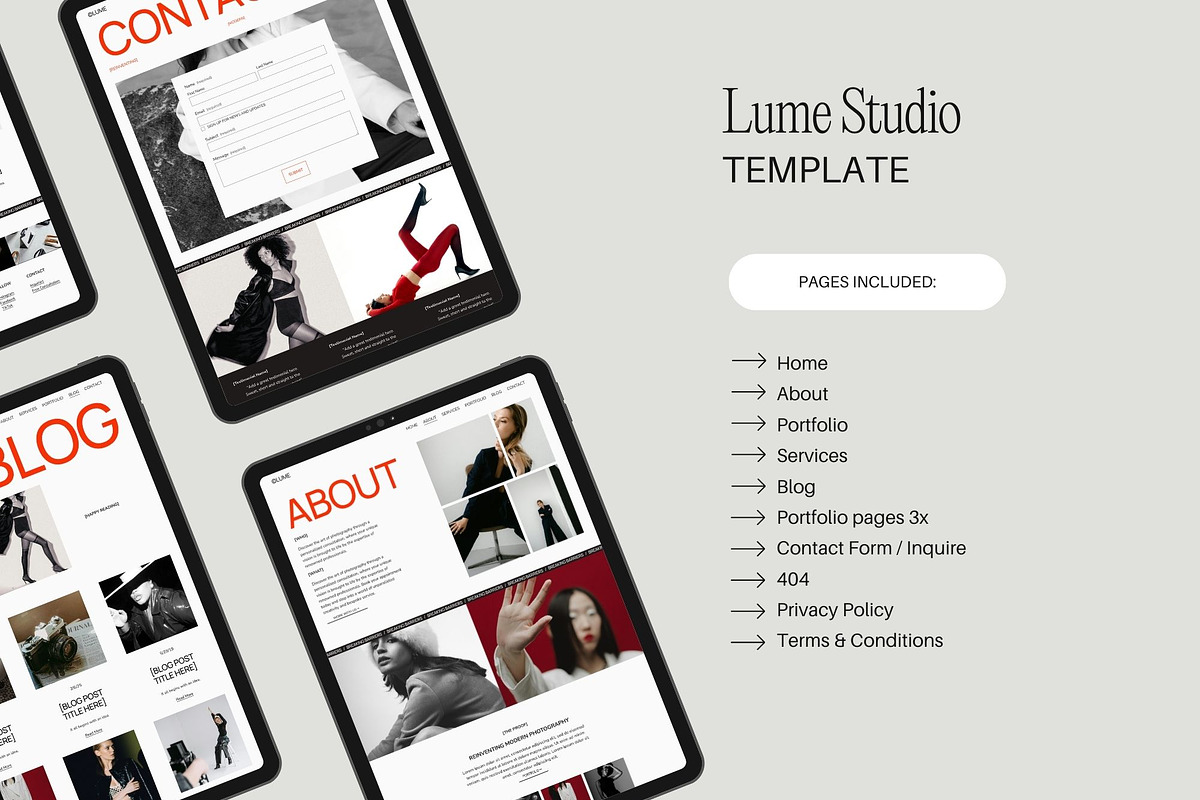 Photography Squarespace 7.1 Template, a Squarespace Template by Studio Witzenhausen (Photo 4 of 22)
