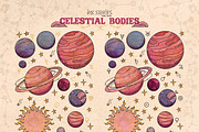 Celestial Bodies, an Object Illustration by Ink Stories (Thumbnail 8 of 23)