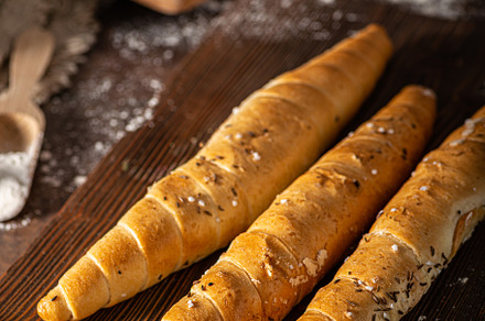 Homemade bread roll, a Food & Drink Photo by Stepanek Photography