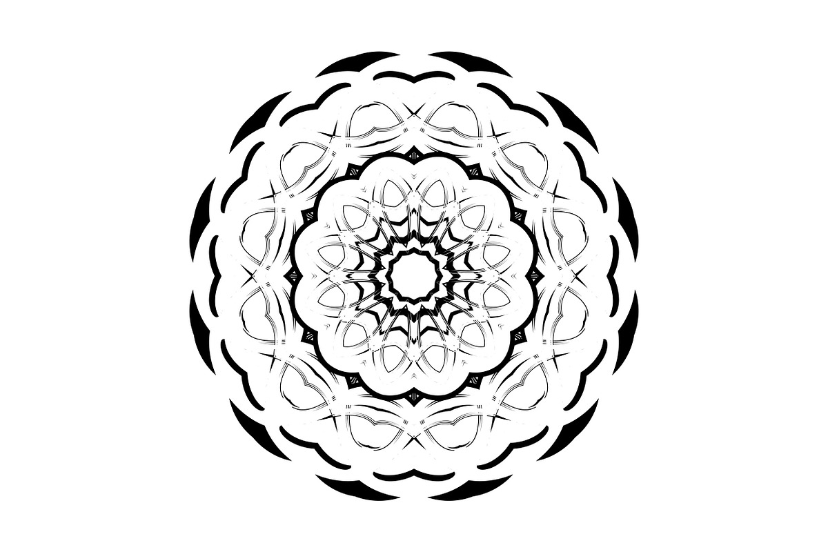 Spiritual Mandala Artwork Bundle, a Decorative Illustration by NJ Himel (Photo 75 of 104)