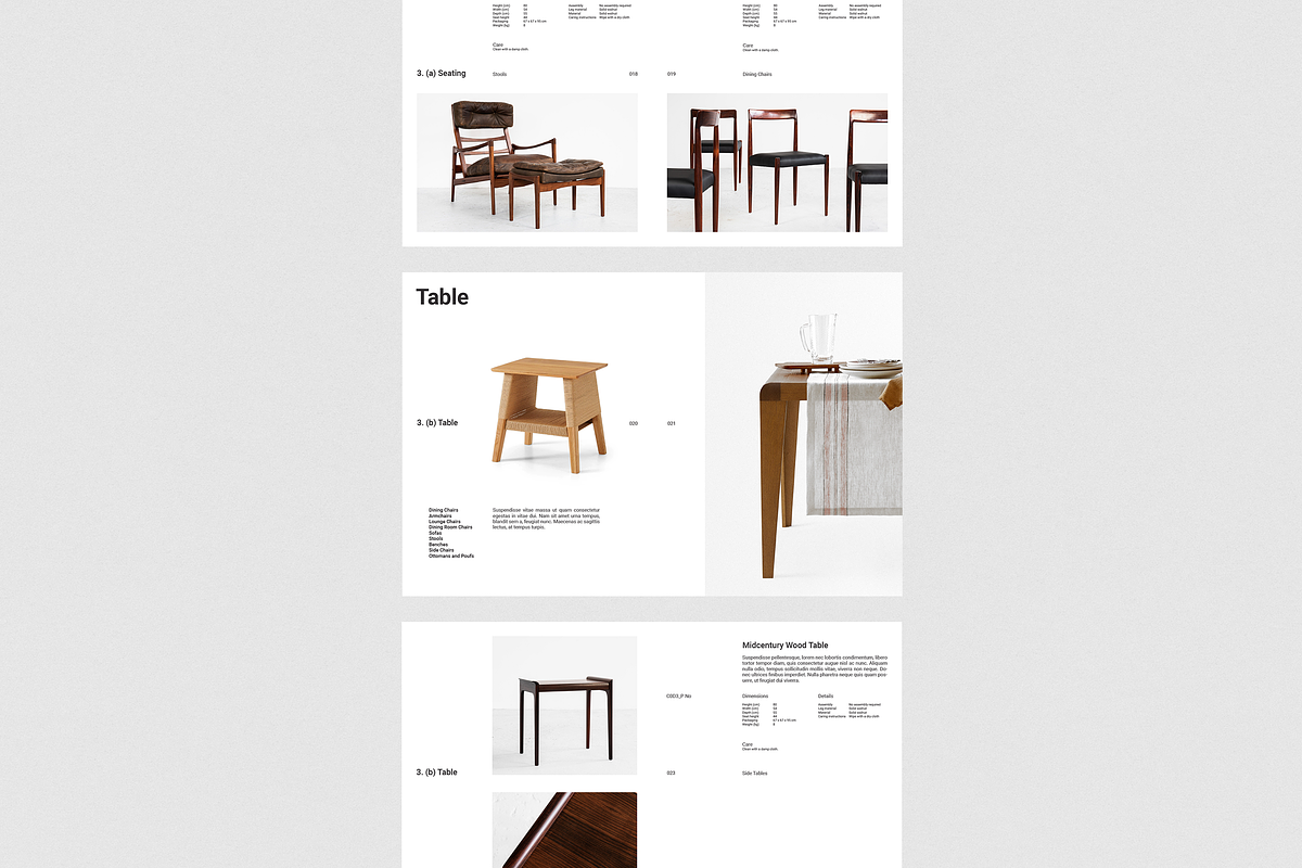 Furniture Catalog, a Brochure Template by silukEight (Photo 10 of 21)