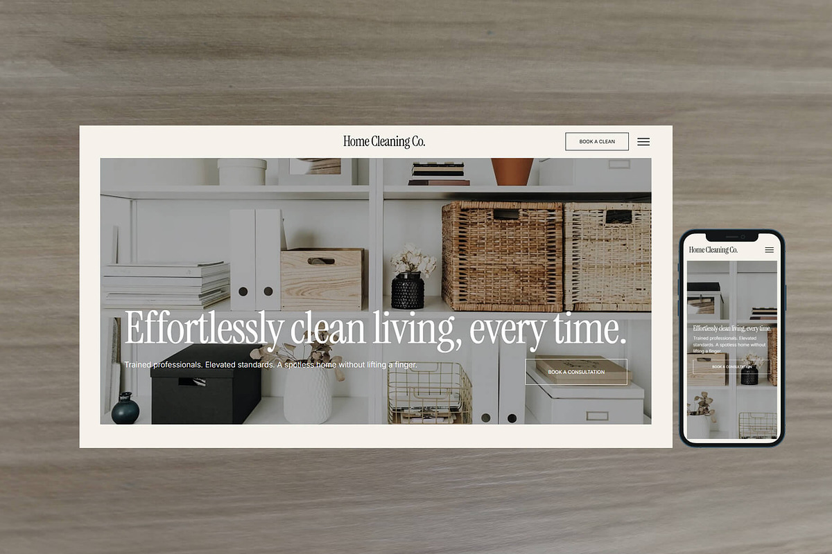 Cleaner - Squarespace Template, a Squarespace Template by Gem Media (Photo 3 of 3)