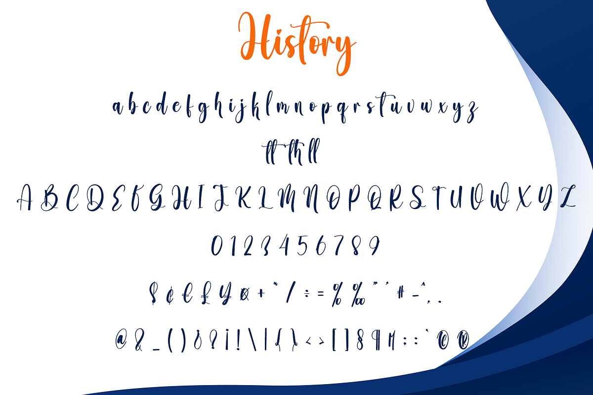 History, a Handwritten Font by Creative Writting (Photo 4 of 7)